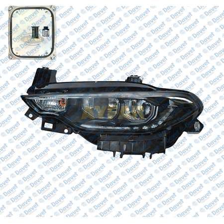 AYF-101136 Far Sag (Fiat Egea 16-20) Motorlu Beyaz Citali Ledli